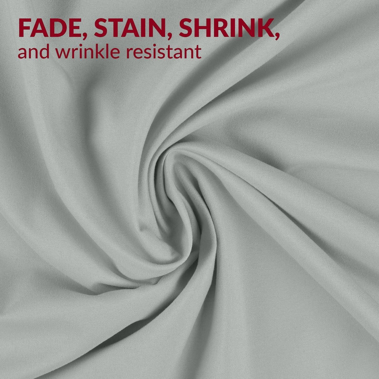 Mellanni Brushed Microfiber Pillowcase Set of 2, King, Spa Mint