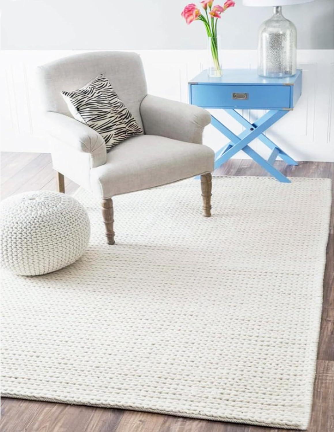 Nuloom Ago Geometric Wool Indoor Area Rug