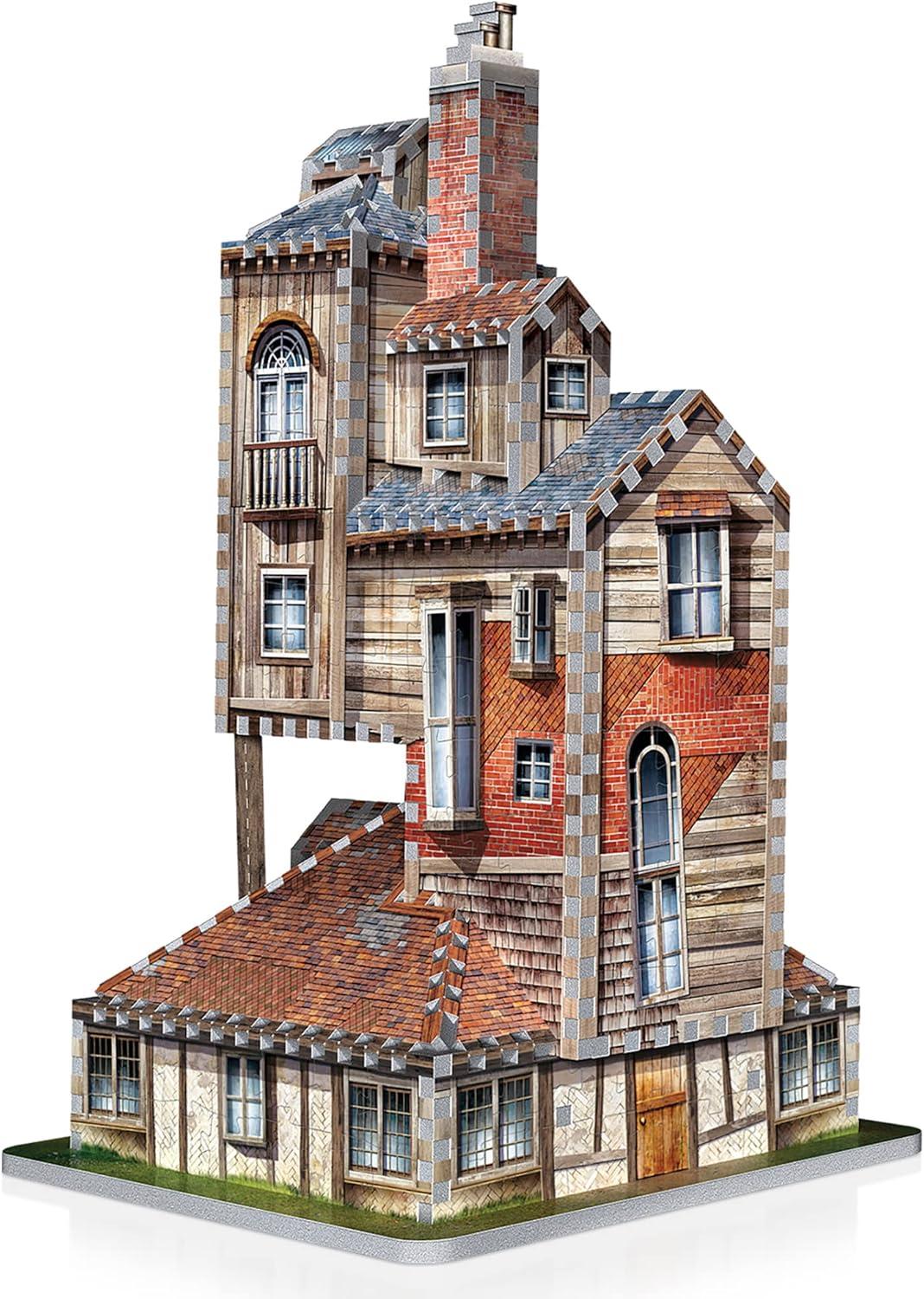 Harry Potter The Burrow - Weasley Family Home 3D Puzzle 415pc