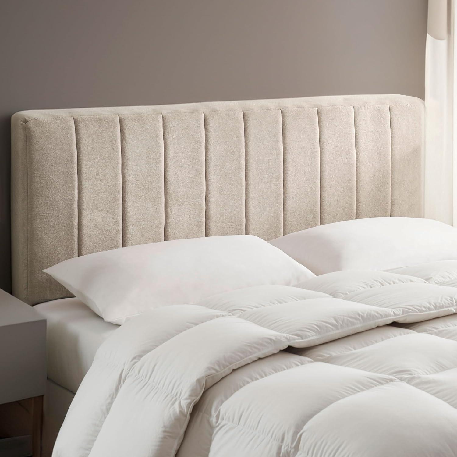 Chastelyne Upholstered Easy Assemble Wall Mounted Headboard