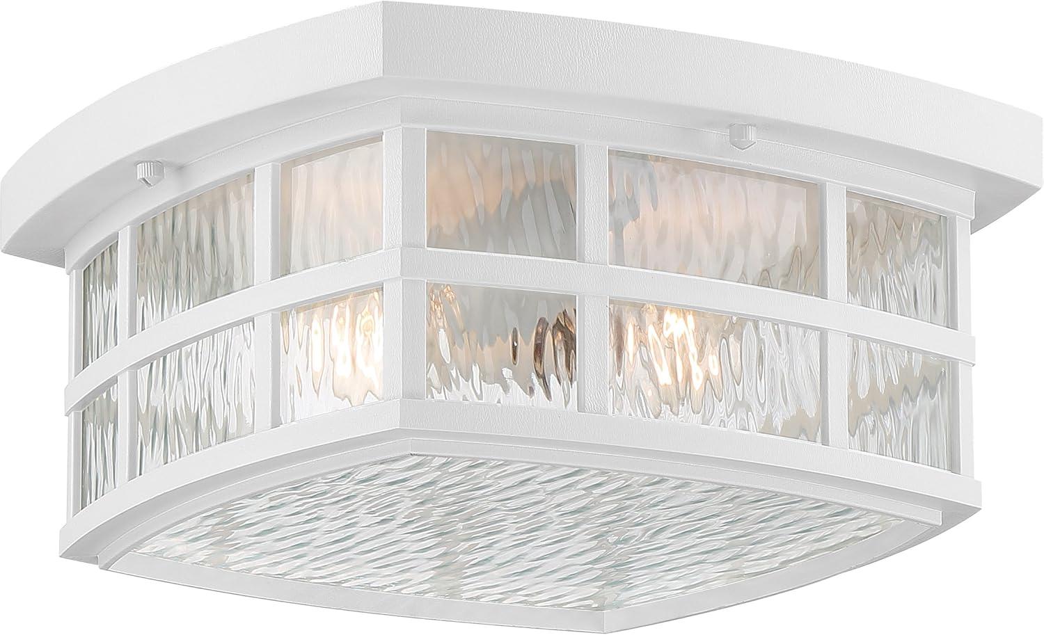 Quoizel Lighting Stonington 2 - Light Flush Mount in  Fresco