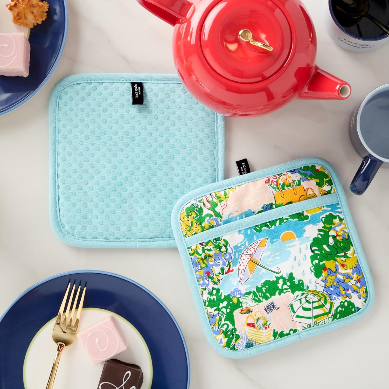 kate spade new york Kate Spade New York SPRING GARDEN Potholder Set (Set of 2)
