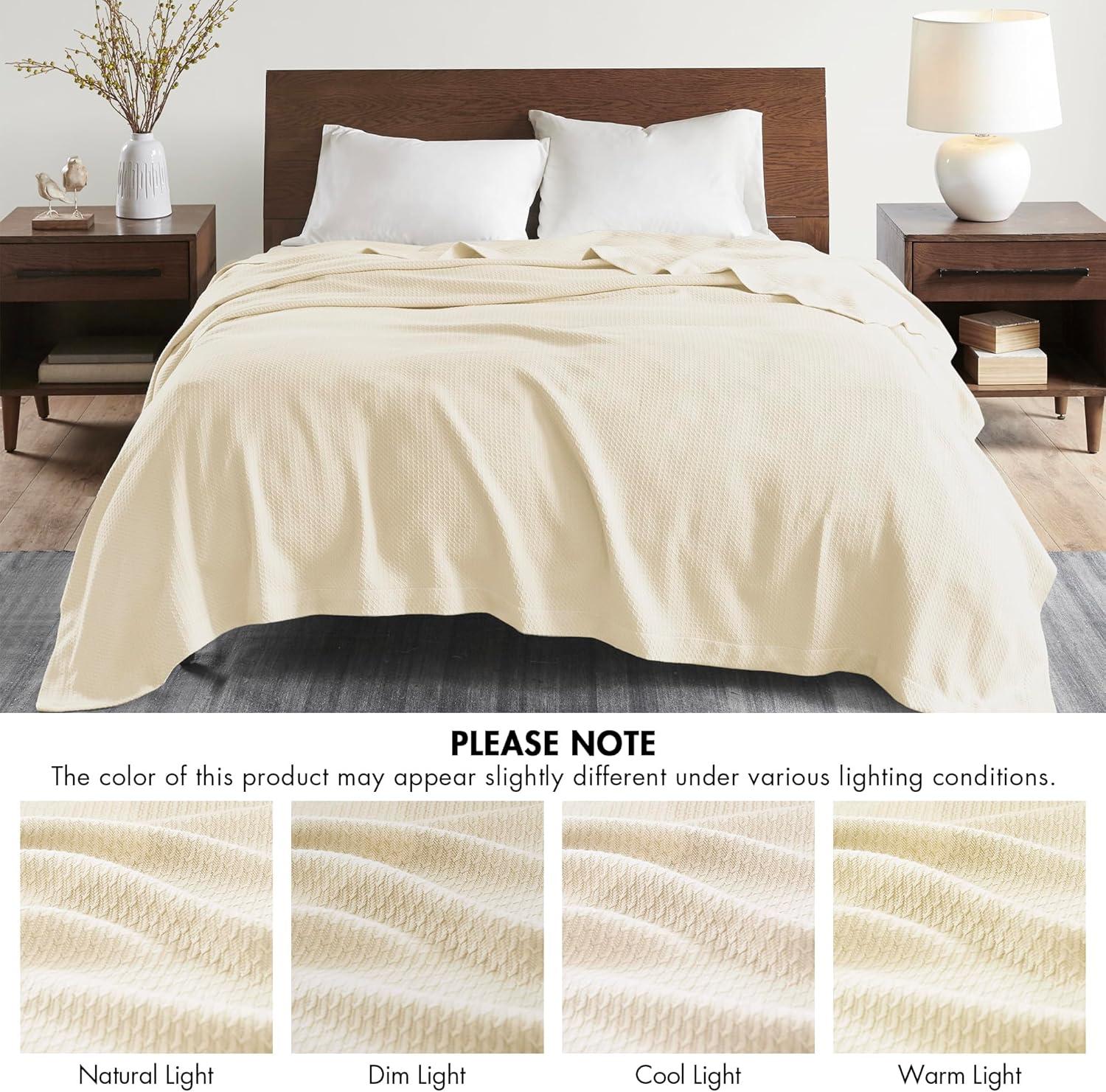 100% Certified Egyptian Cotton Blanket