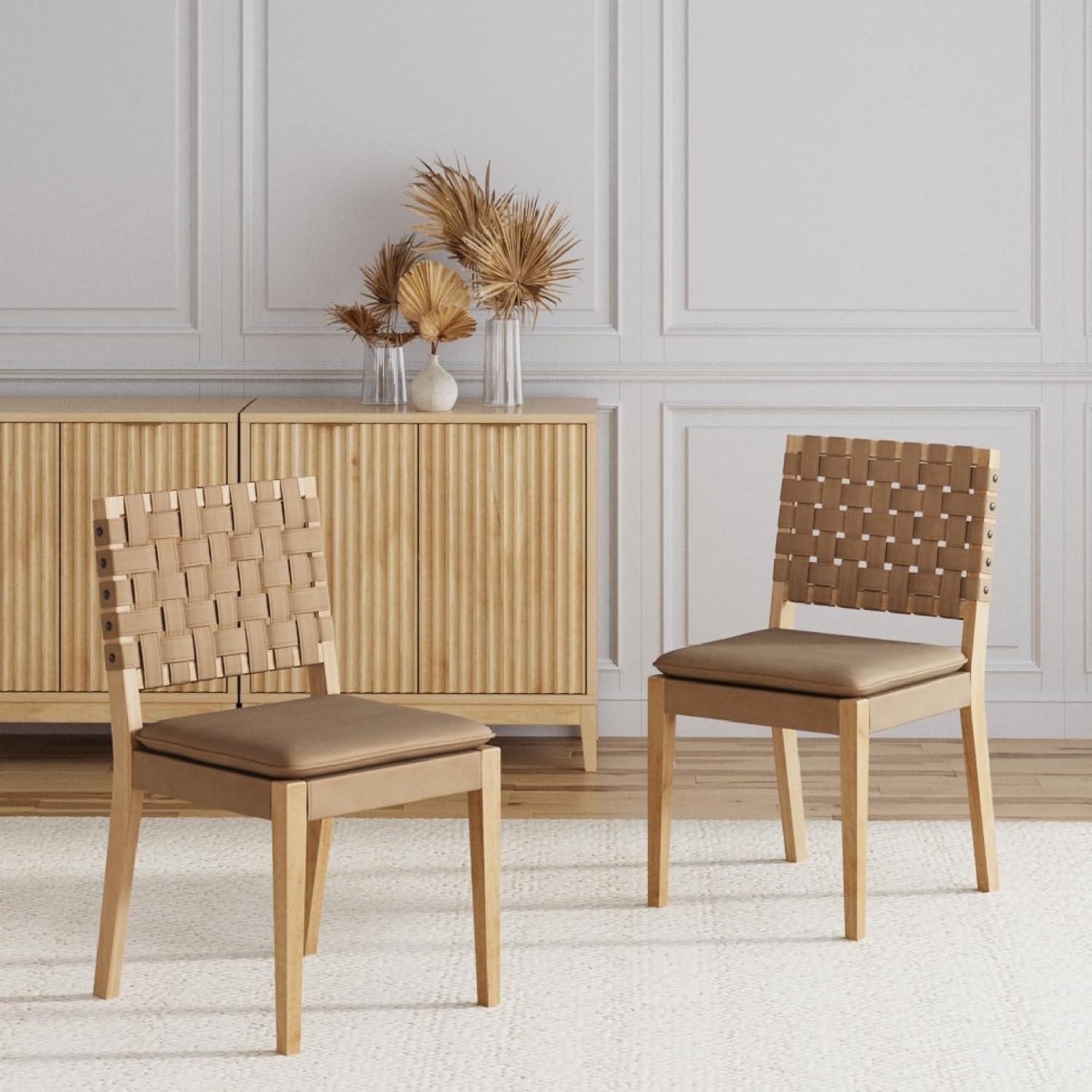Nathan James Upholstered Stool