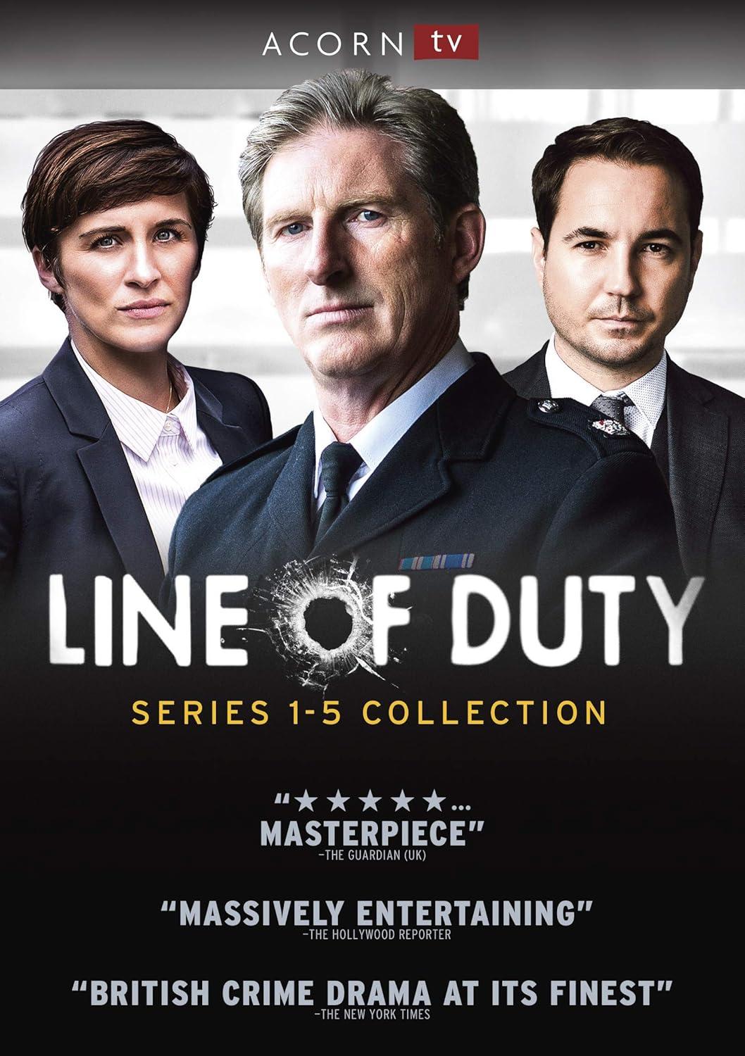 Line of Duty: Series 1-5 Collection (DVD)