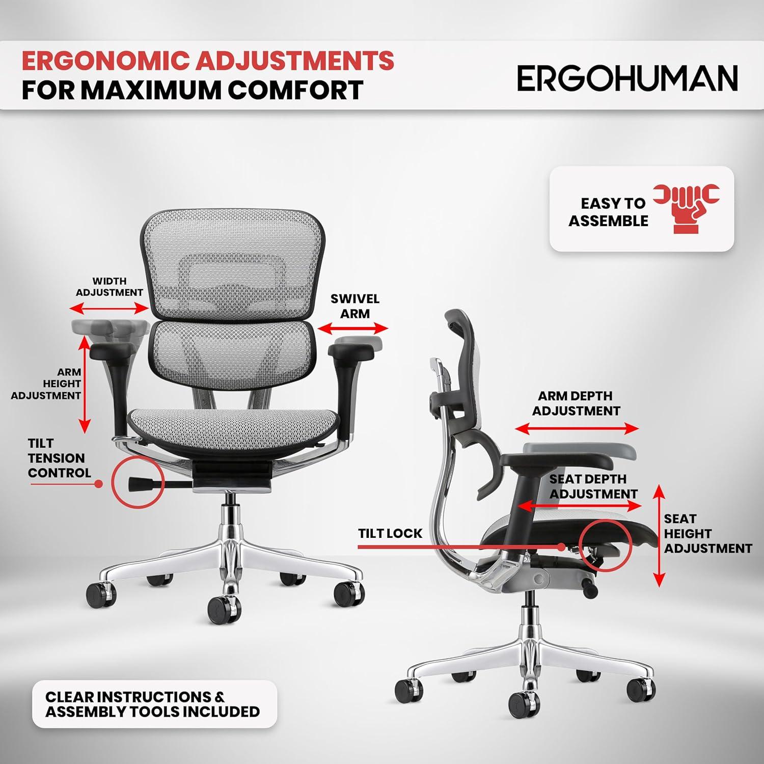 Eurotech Seating Ergohuman Task Chair