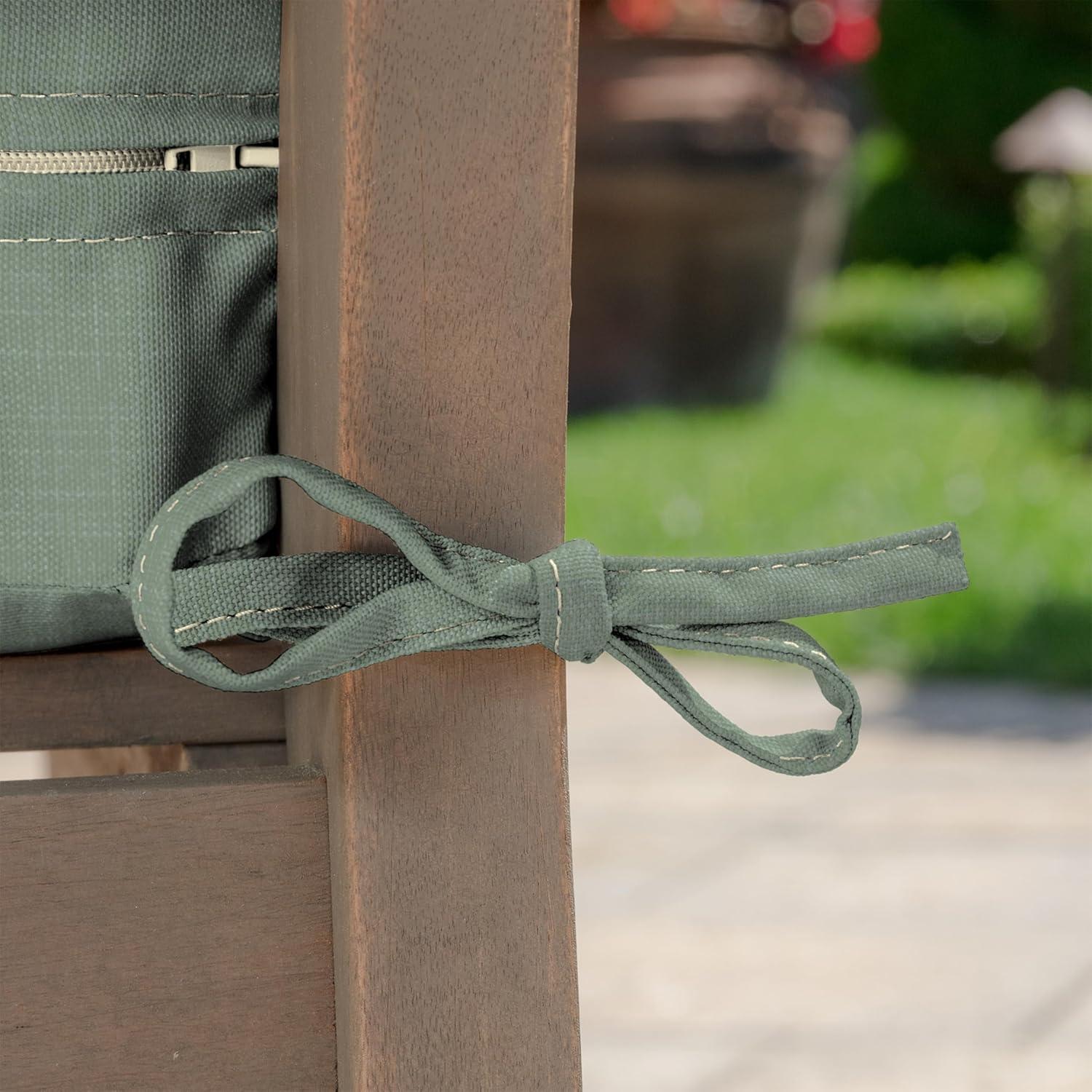 Arden Selections ProFoam Essentials Outdoor Bench Cushion 18 x 46, Ashland Black Jacobean