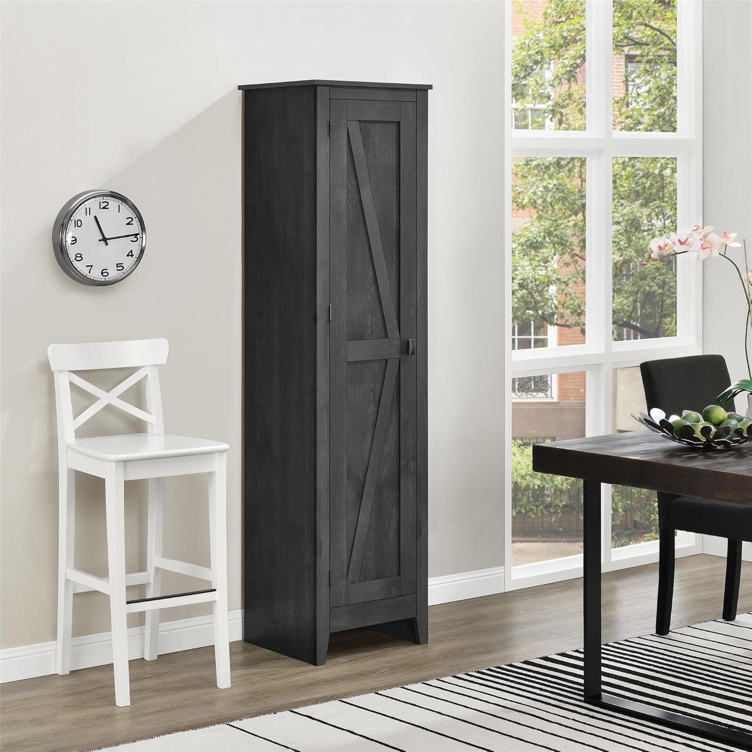 Farmington 18" Wide Storage Cabinet, Rustic Gray