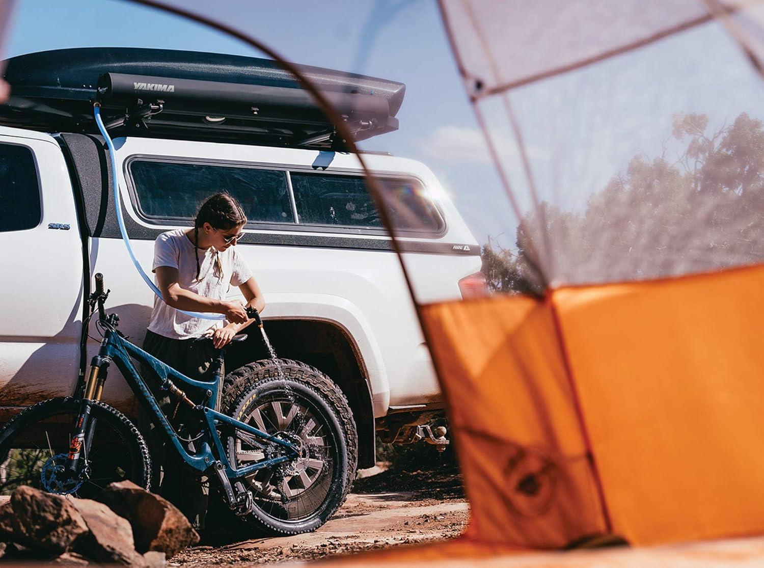 Yakima Portable Aluminum Portable Pressurized Water Storage Outdoor Shower and Footwash Spout