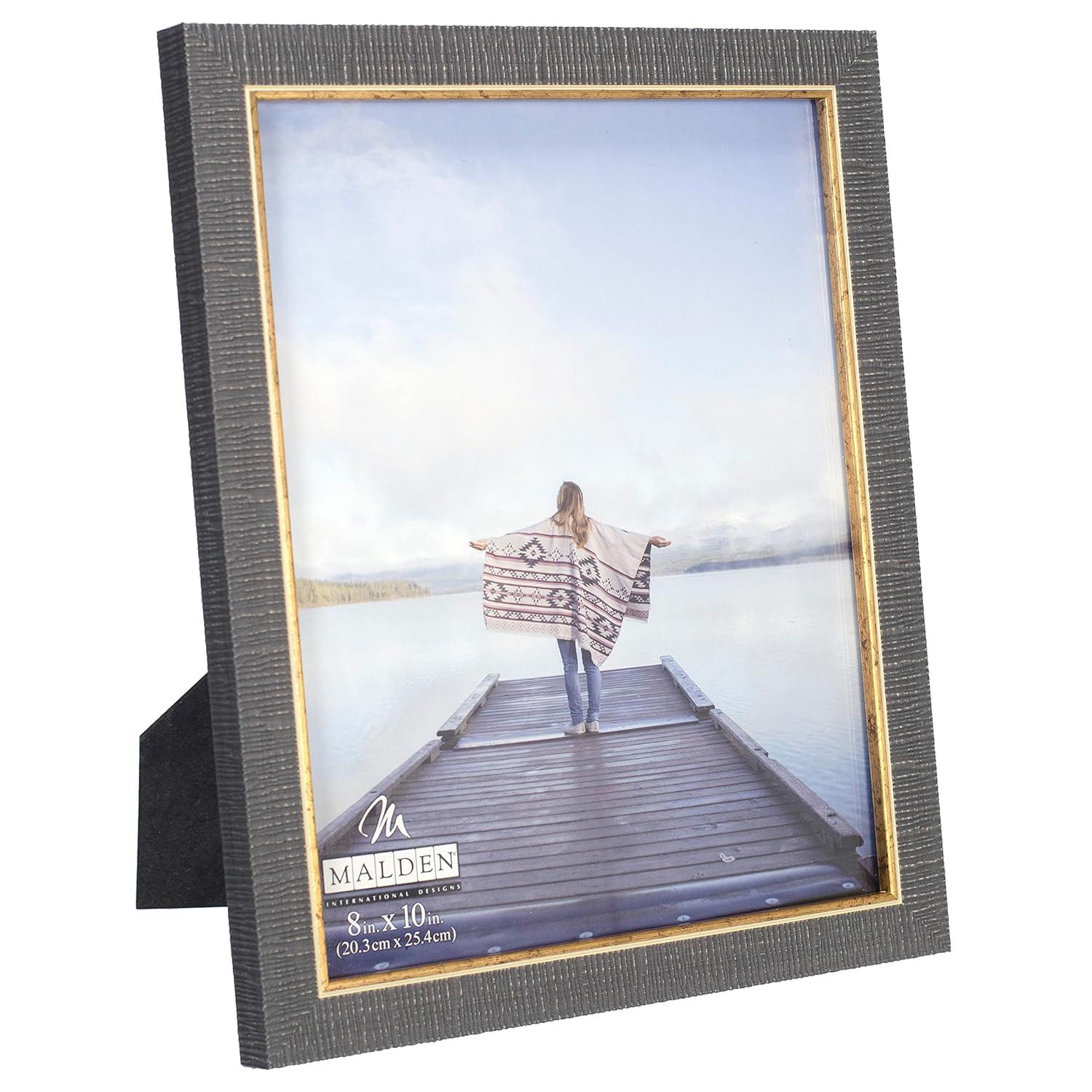 Malden Charcoal Picture Frame