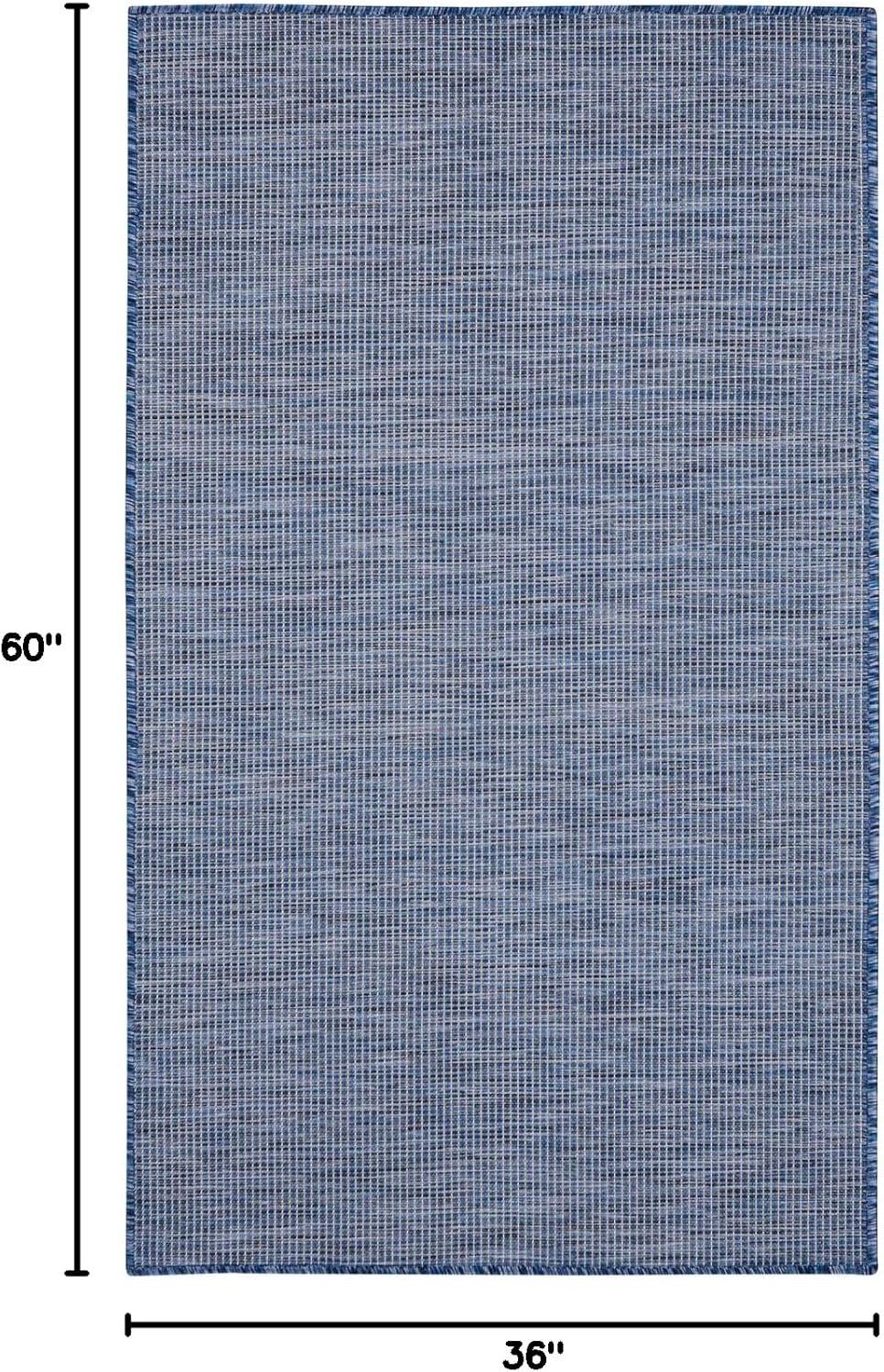 Nourison Positano Solid Indoor Outdoor Rug