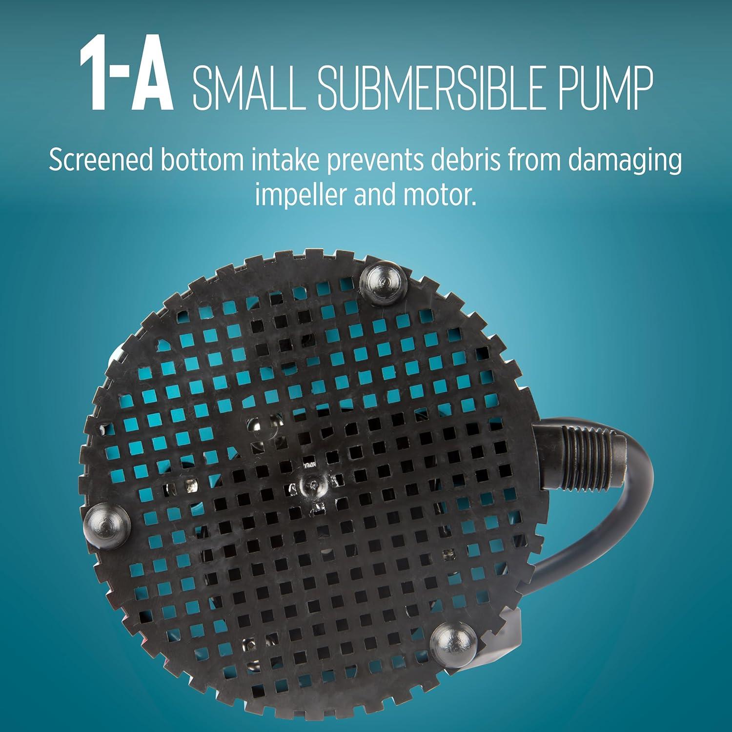 Little Giant 1-A 170 GPH 1/200 HP Permanently Oiled Direct Drive Pump | 500203