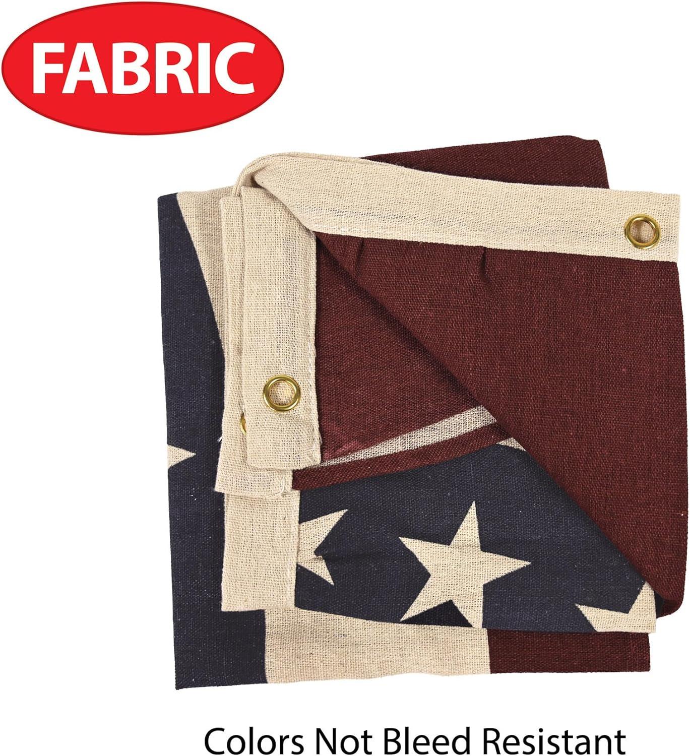 4ft Americana Red White and Blue Fabric Bunting