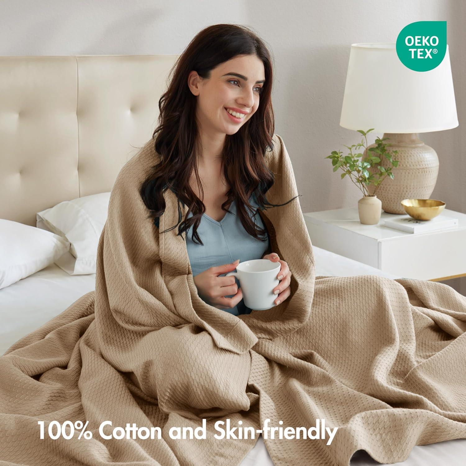 100% Certified Egyptian Cotton Blanket