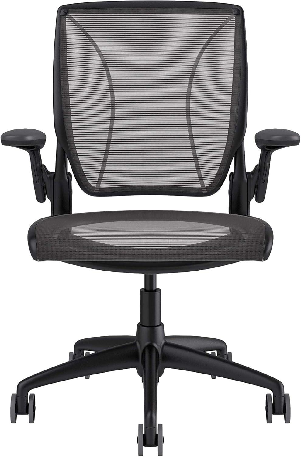 Humanscale Diffirient World Chair Material: Pinstripe Black Back