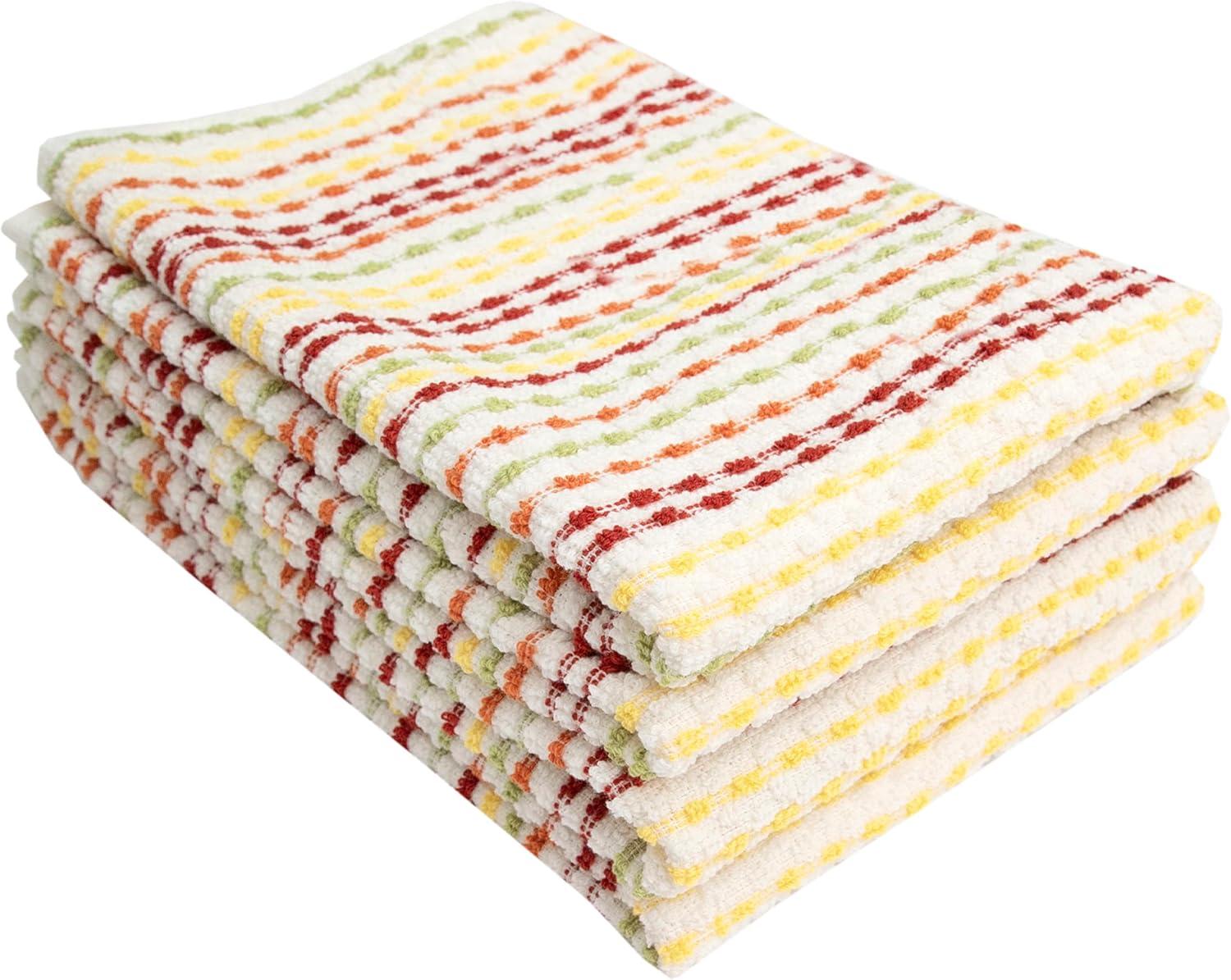 Cotton Checkered Tea Towel Kitchen Towel (Set of 4)