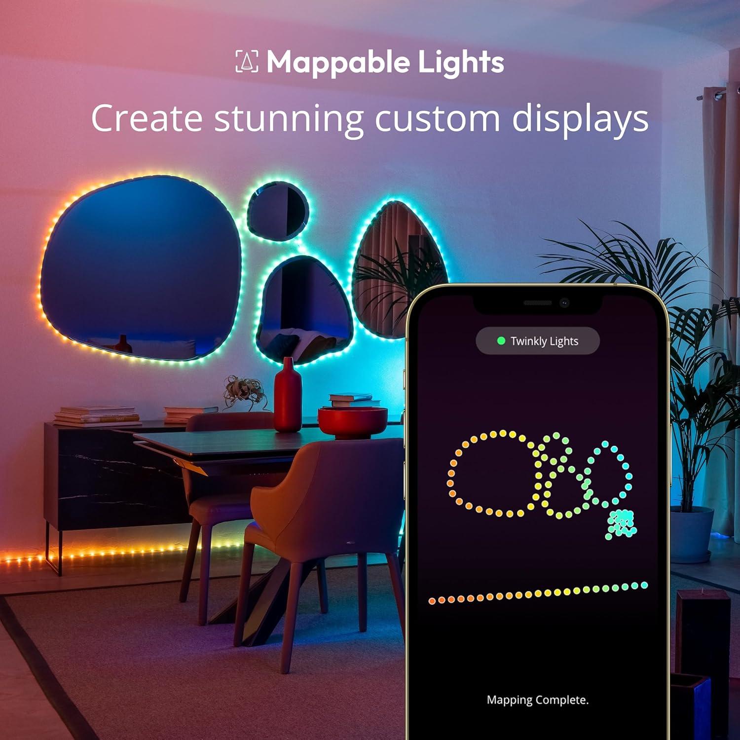 Twinkly 60 - Bulb 120'' Plug-in LED Rope String Light