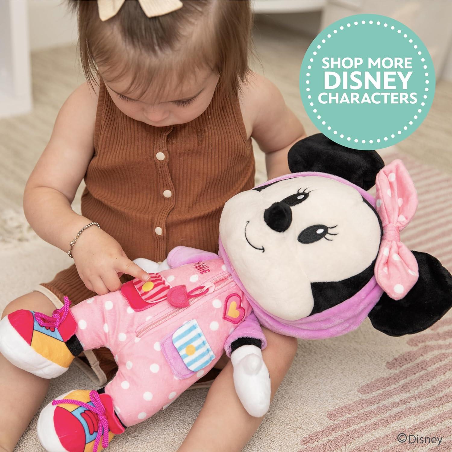 Disney Baby Mickey Mouse 16" Inch Dress and Play Stuffed Animal Plush Toy