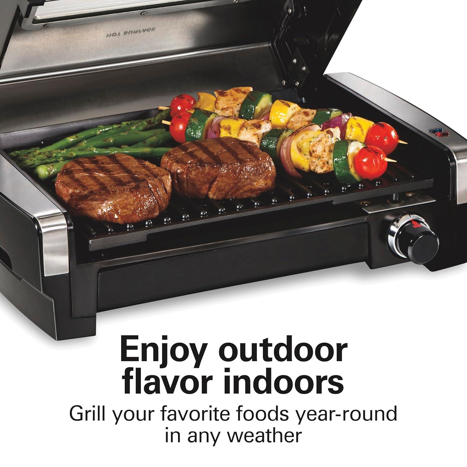 Hamilton Beach Hamilton Beach Electric Indoor Searing Grill with Viewing Window