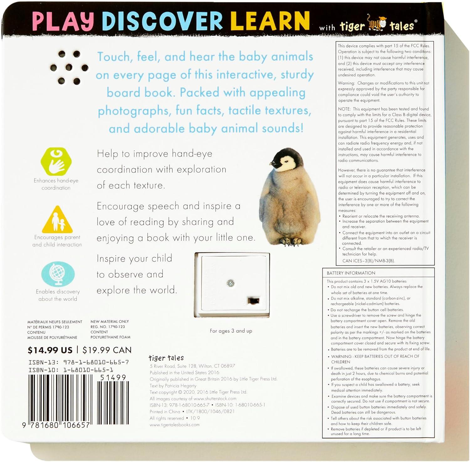 Noisy Baby Animals - (My First) by Patricia Hegarty (Board Book)