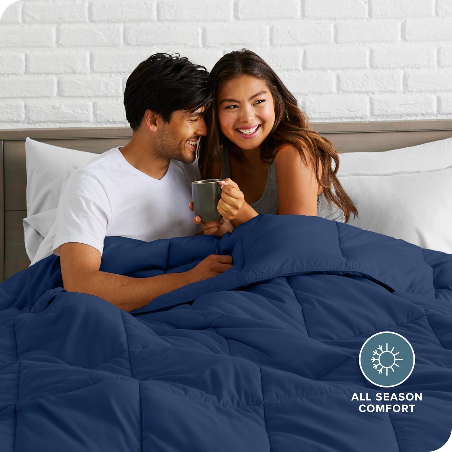 Bare Home Goose Down Alternative Comforter Set