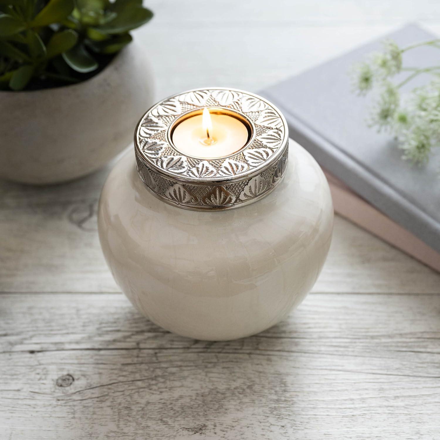Large Cremation Urns for Human Ashes – Decorative Urn for Ashes Adult Male or Female - Holds up to 220lbs – Beautiful Pearlescent Cremation Urn – Funeral Urns for Ashes - Full Size
