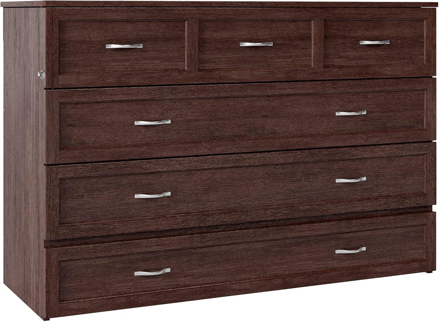 Queen Deerfield Murphy Bed Chest - AFI