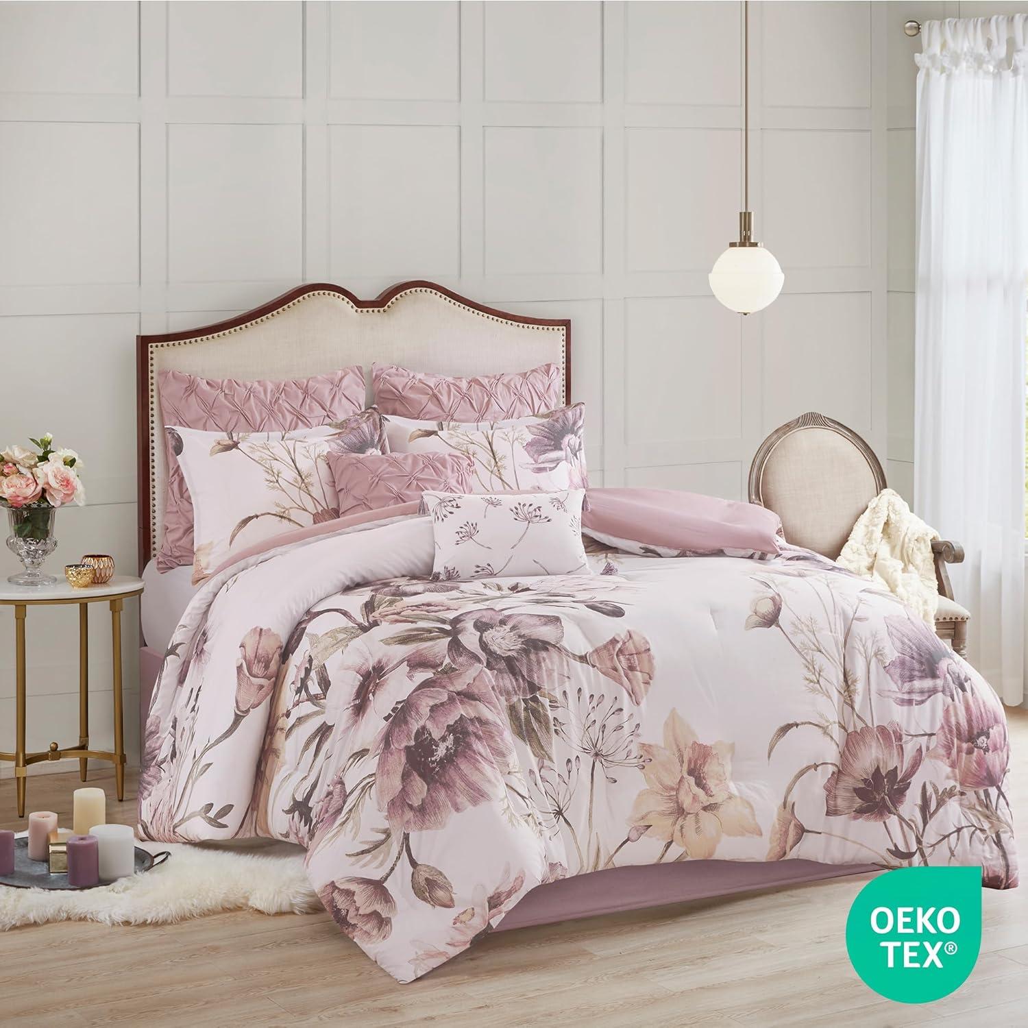 Madison Park Cassandra 8 Piece Cotton Comforter Set