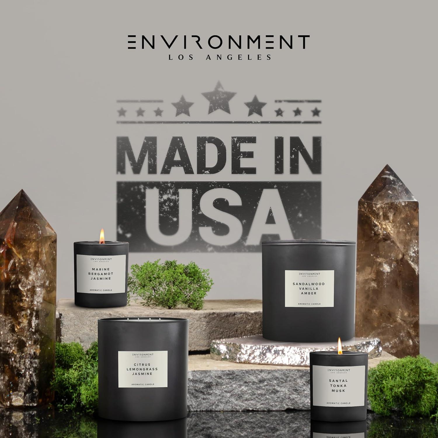 8oz Candle Inspired by The EDITION Hotel® - Blonde Woods | Rose | Black Fig