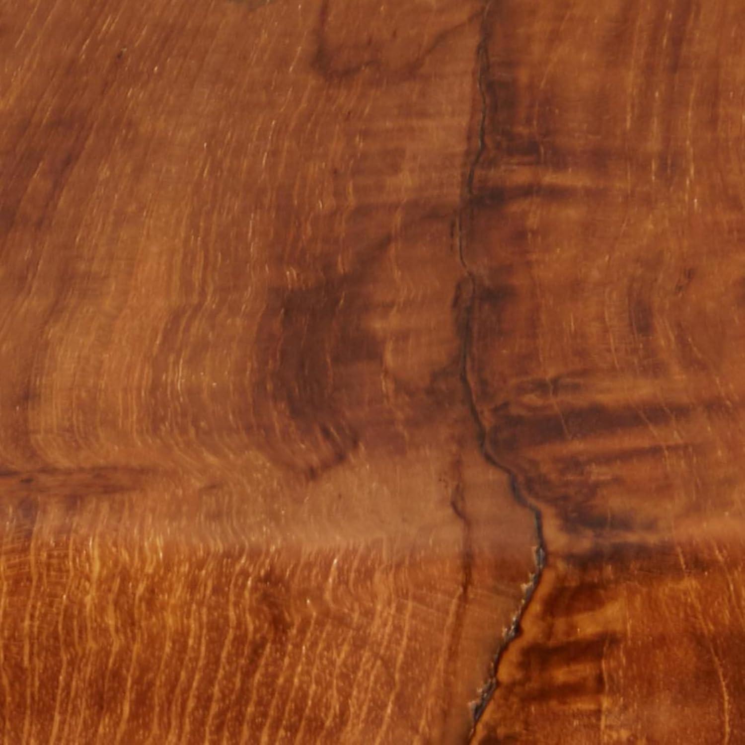 Olivia & May Contemporary Teak Wood Pedestal Accent Table Brown: Round, No Assembly, Small Table