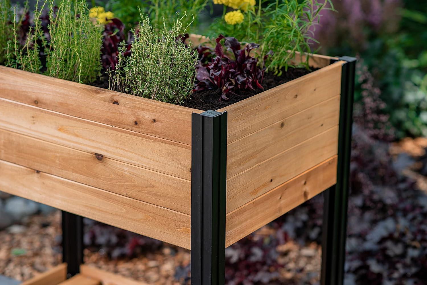 Mezza Cedar Raised Planter