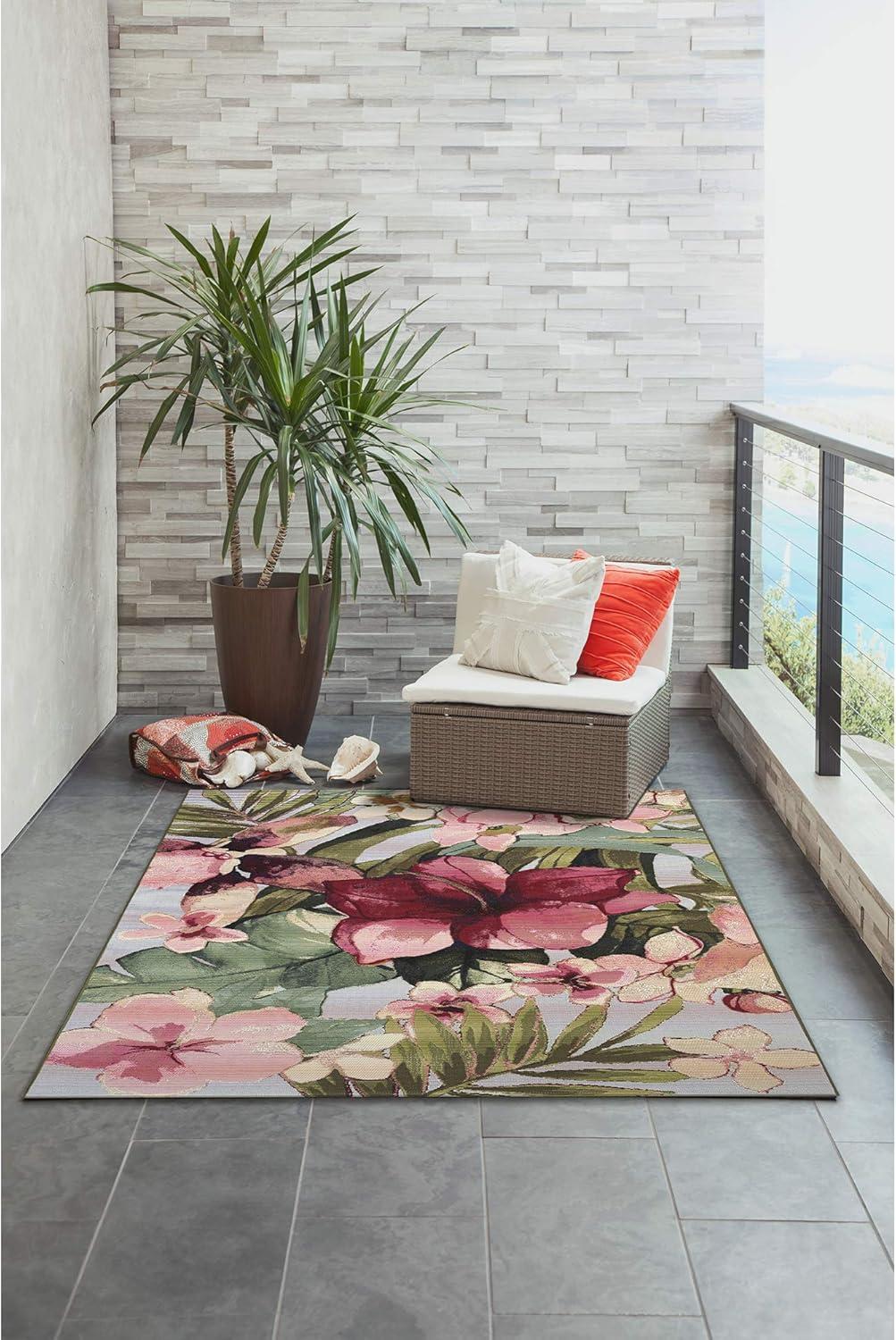 Liora Manne Marina Tropical Indoor/Outdoor Rug..