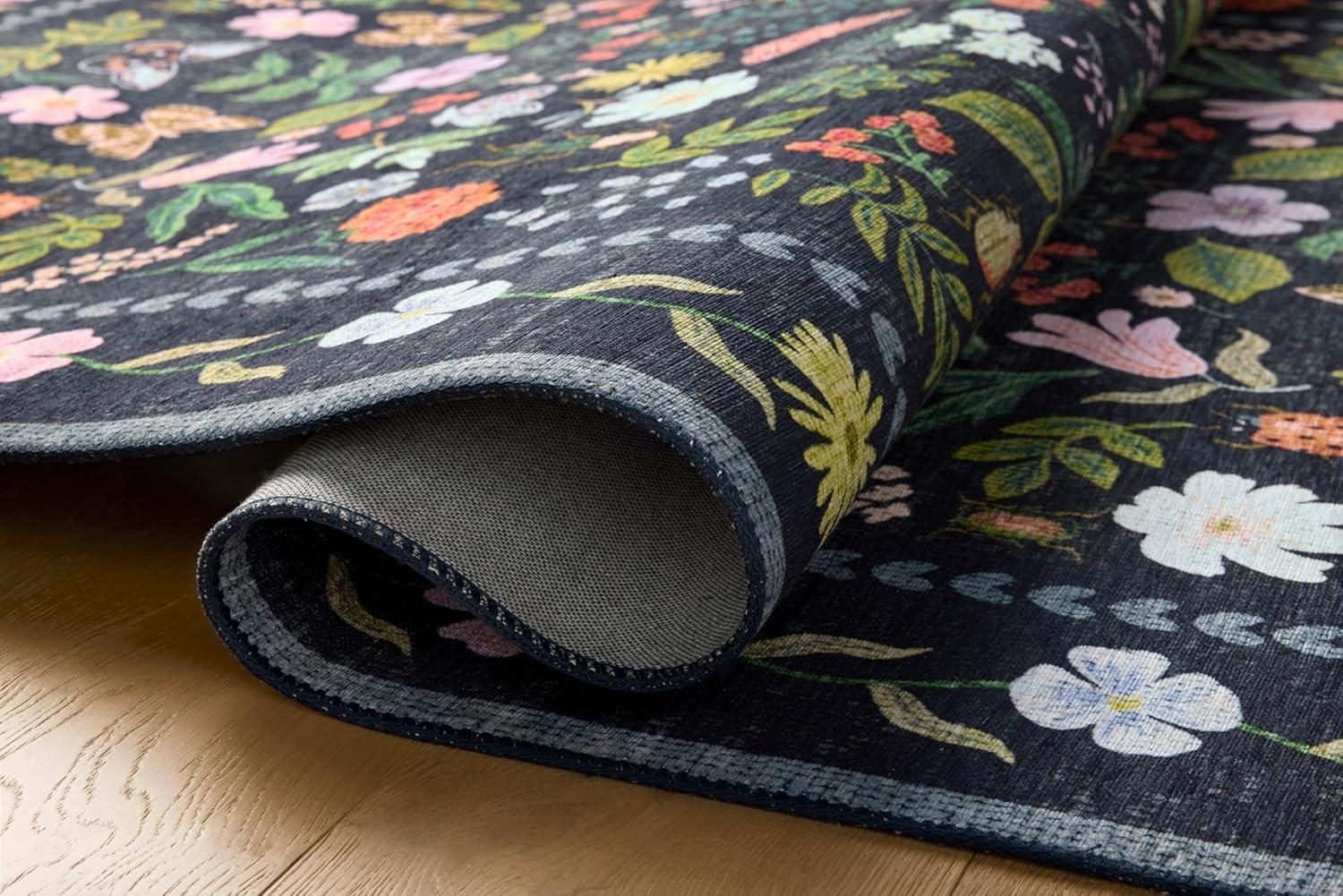 Rifle Paper Co. x Loloi Canopy Black Area Rug
