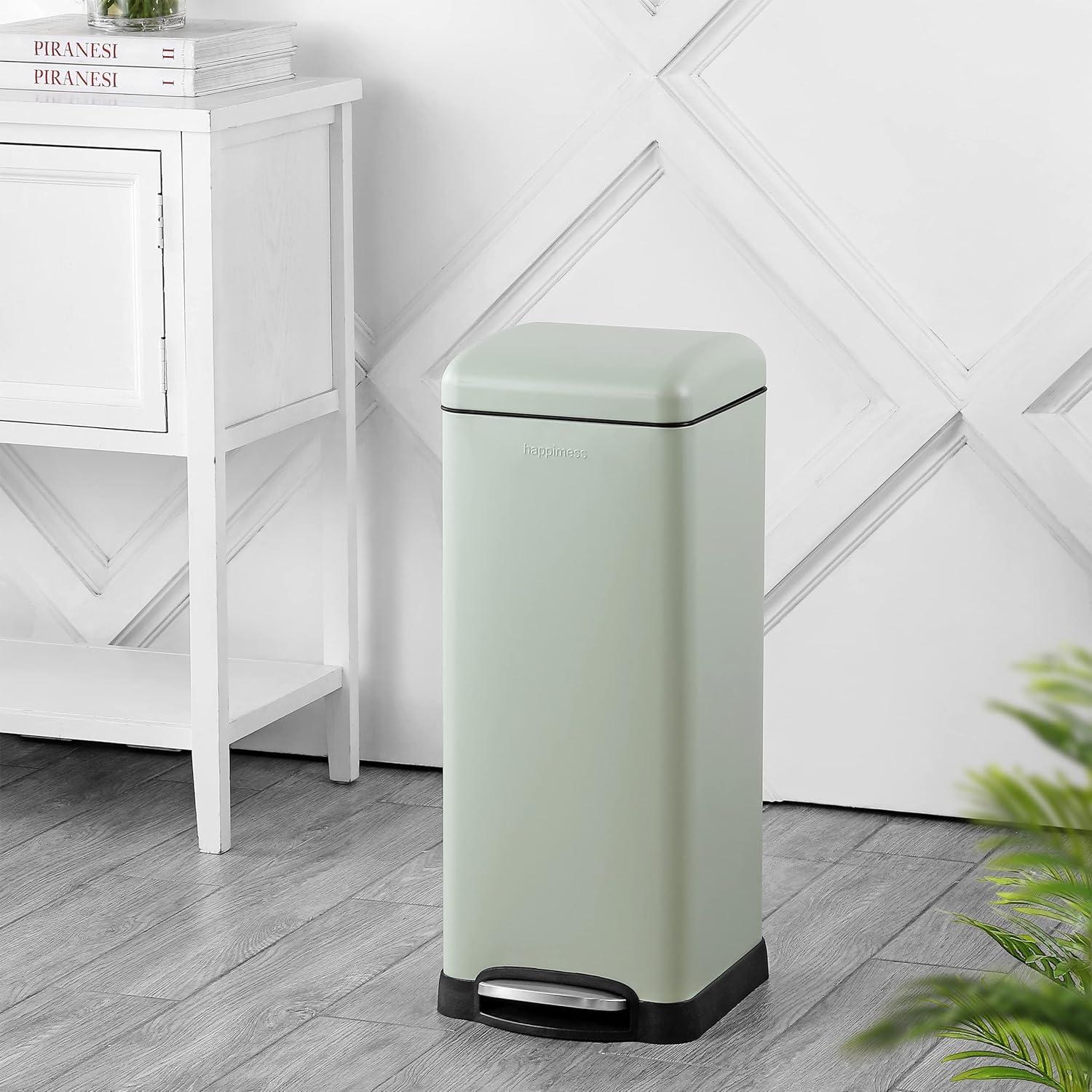 happimess Betty Retro 8-Gallon Step-Open Trash Can