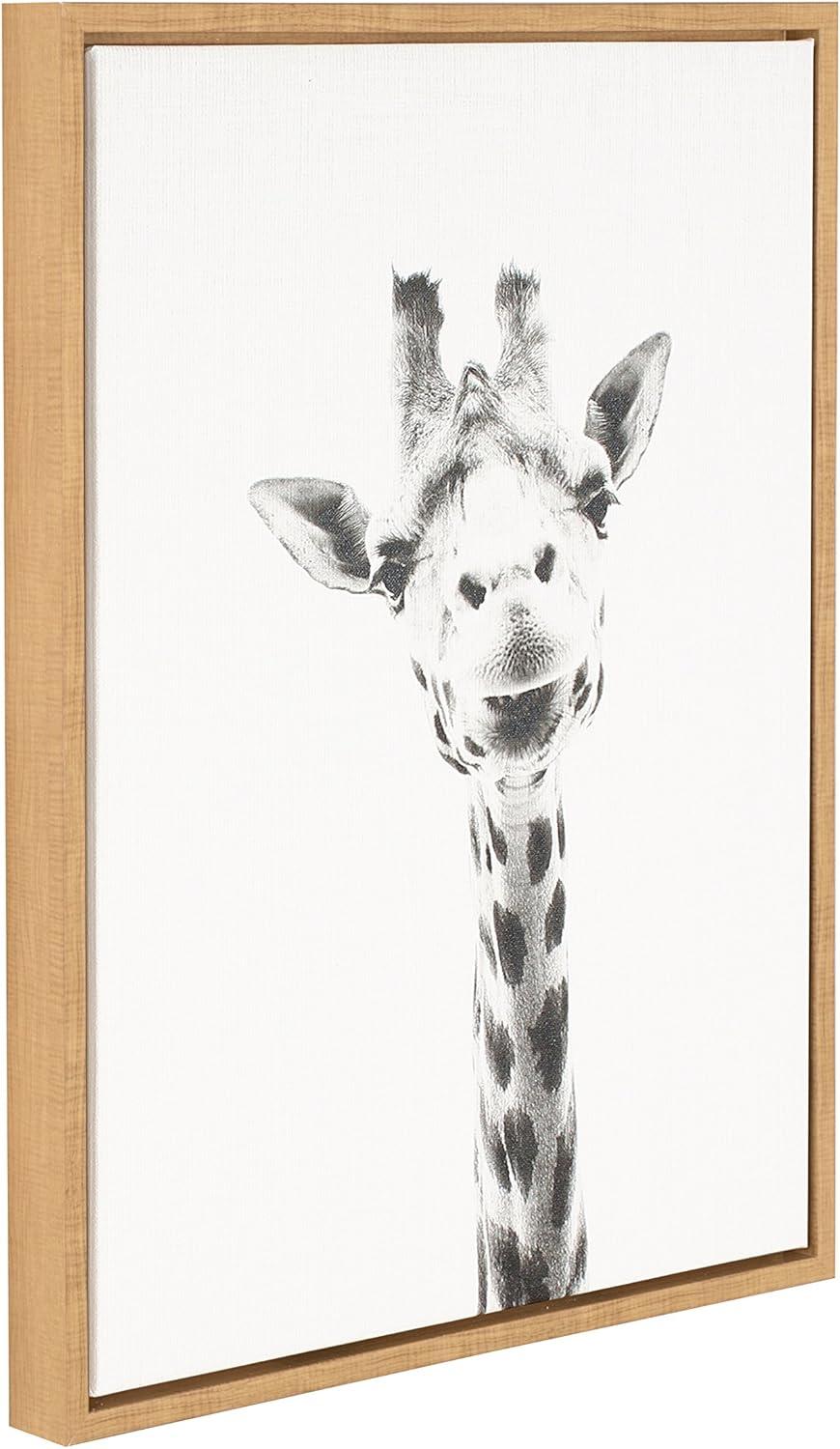 " Giraffe Portrait " by Simon Te