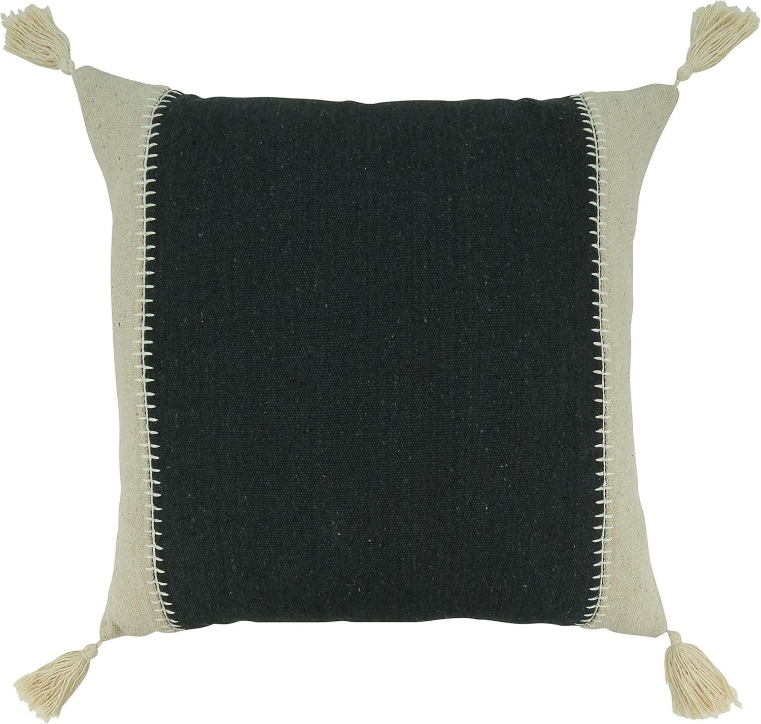 Tassels Cotton Throw Pillow