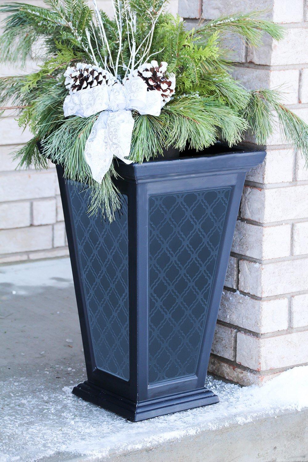 FCMP Outdoor  2 - Piece Self-Watering Plastic Pot Planter Set & Reviews | Wayfair