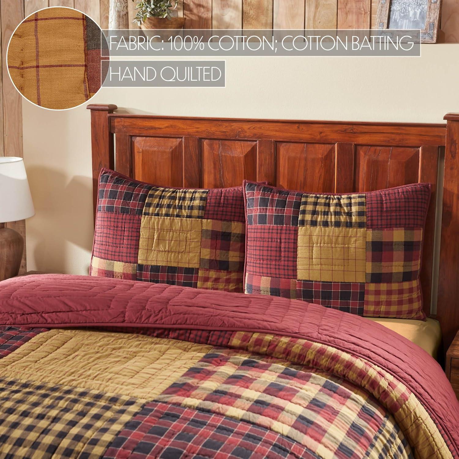 VHC Brands  Patchwork 100% Cotton Sham | Wayfair