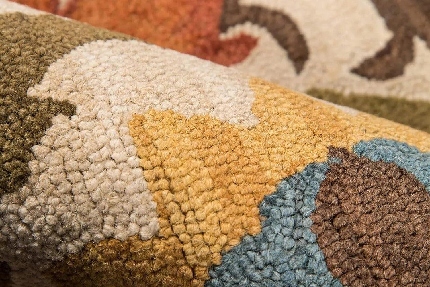 Momeni Casual Rectangle Area Rug, Gold, 7'6" X 9'6"