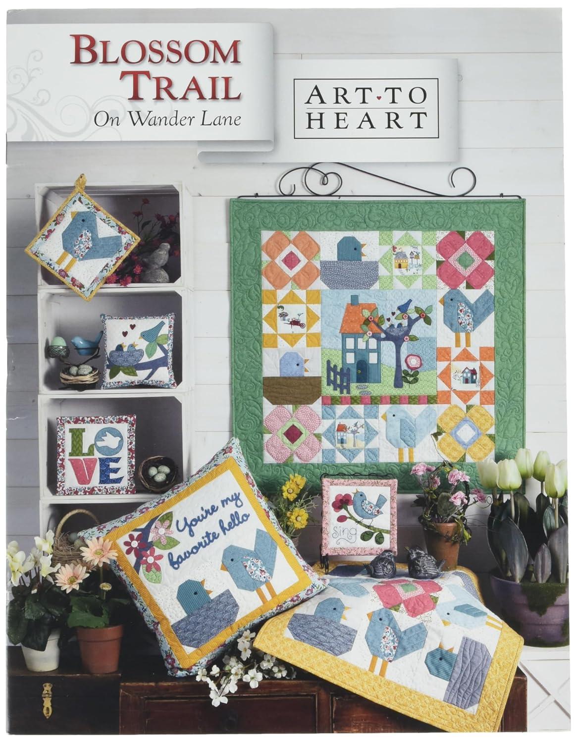 Blossom Trail On Wander Lane Animal Quilt Pattern Set