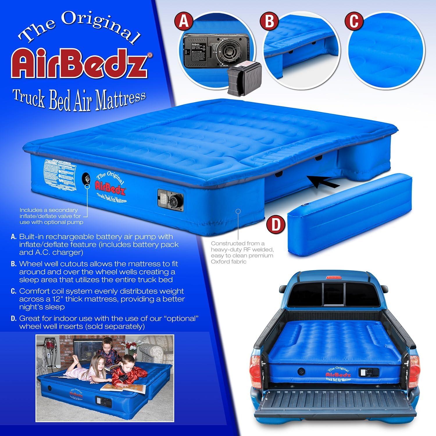 Airbedz PPI-104 Full Size 5.5 Bed With Built-In Rechargeable Battery Air Pump