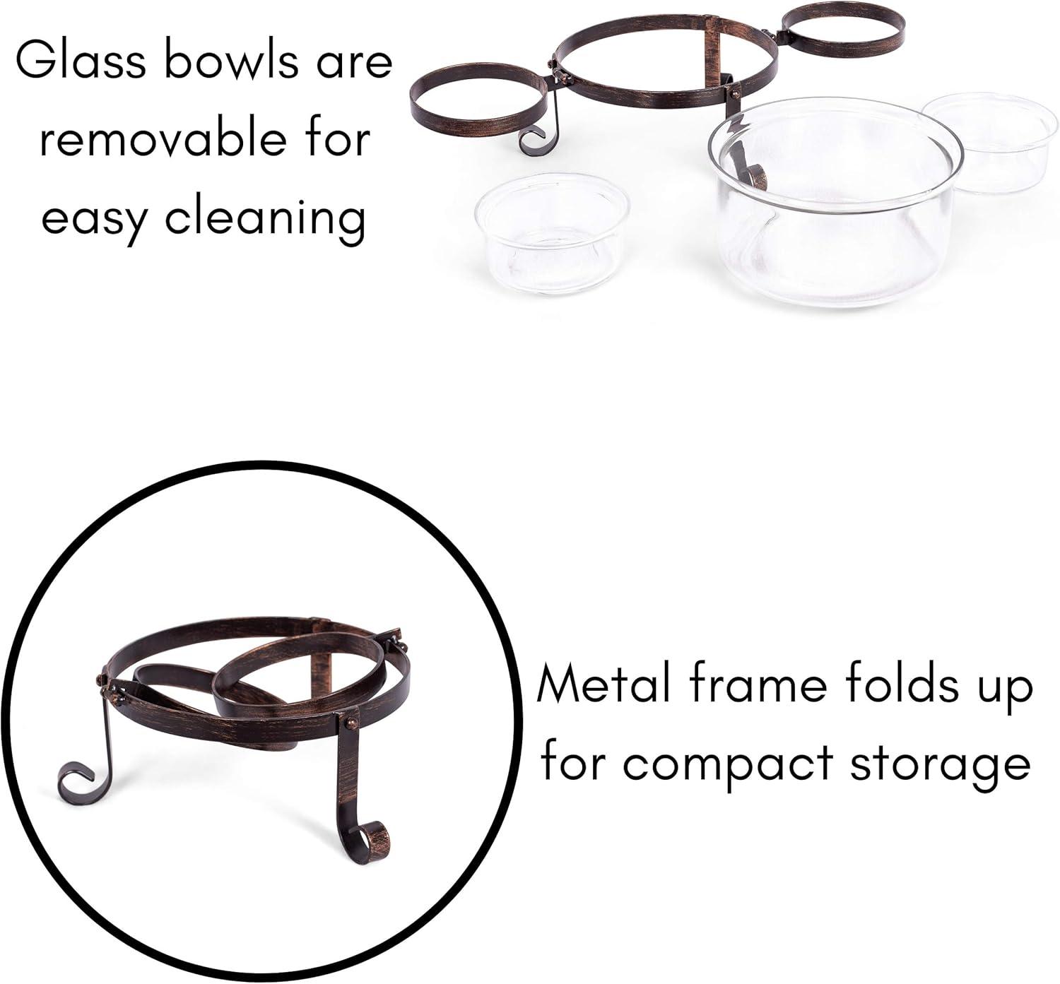 BirdRock Home BirdRock Home Glass Serving Bowl