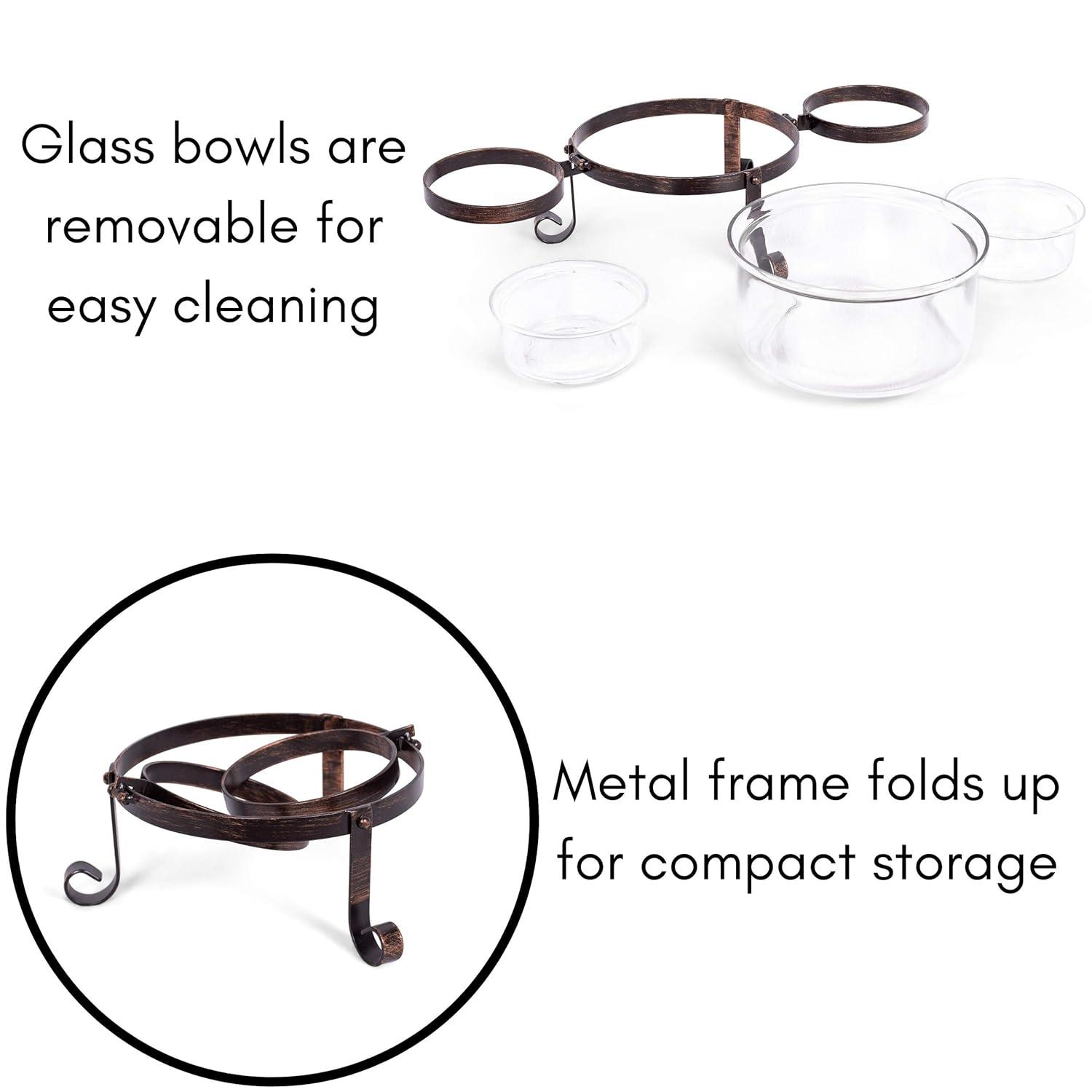 BirdRock Home BirdRock Home Glass Serving Bowl