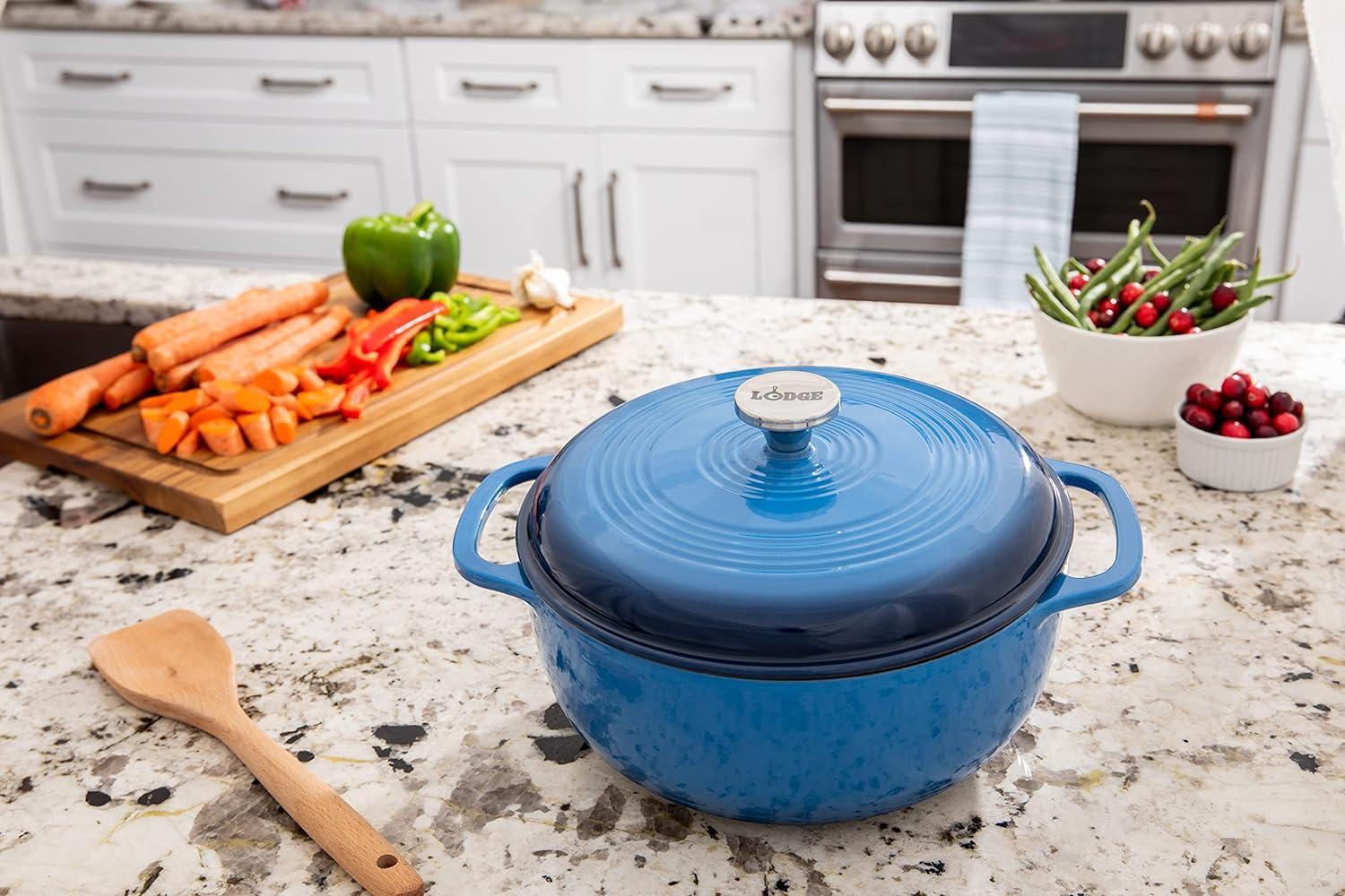 Lodge Lodge Enameled Cast Iron Dutch Oven