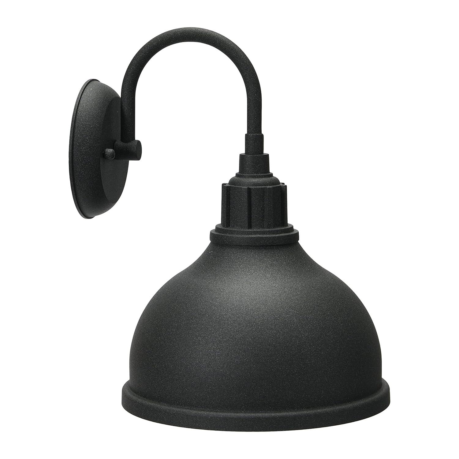 Robert Stevenson Lighting  Landon - Metal Outdoor Light with Shade 9W x 10L x 13H 13 to 18 Inches 7 to 12 Inches