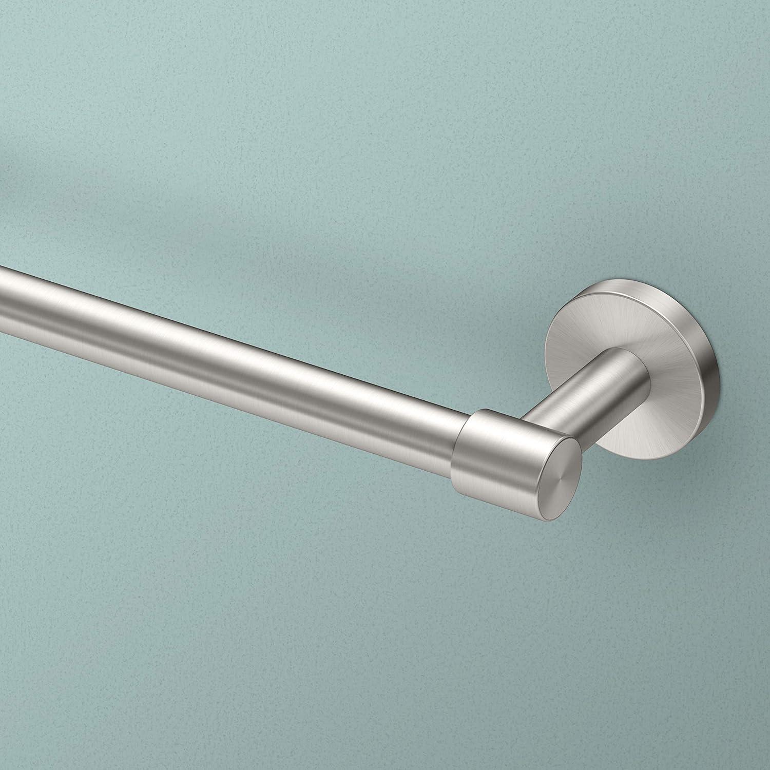 Satin Nickel 26" Wall Mounted Towel Bar