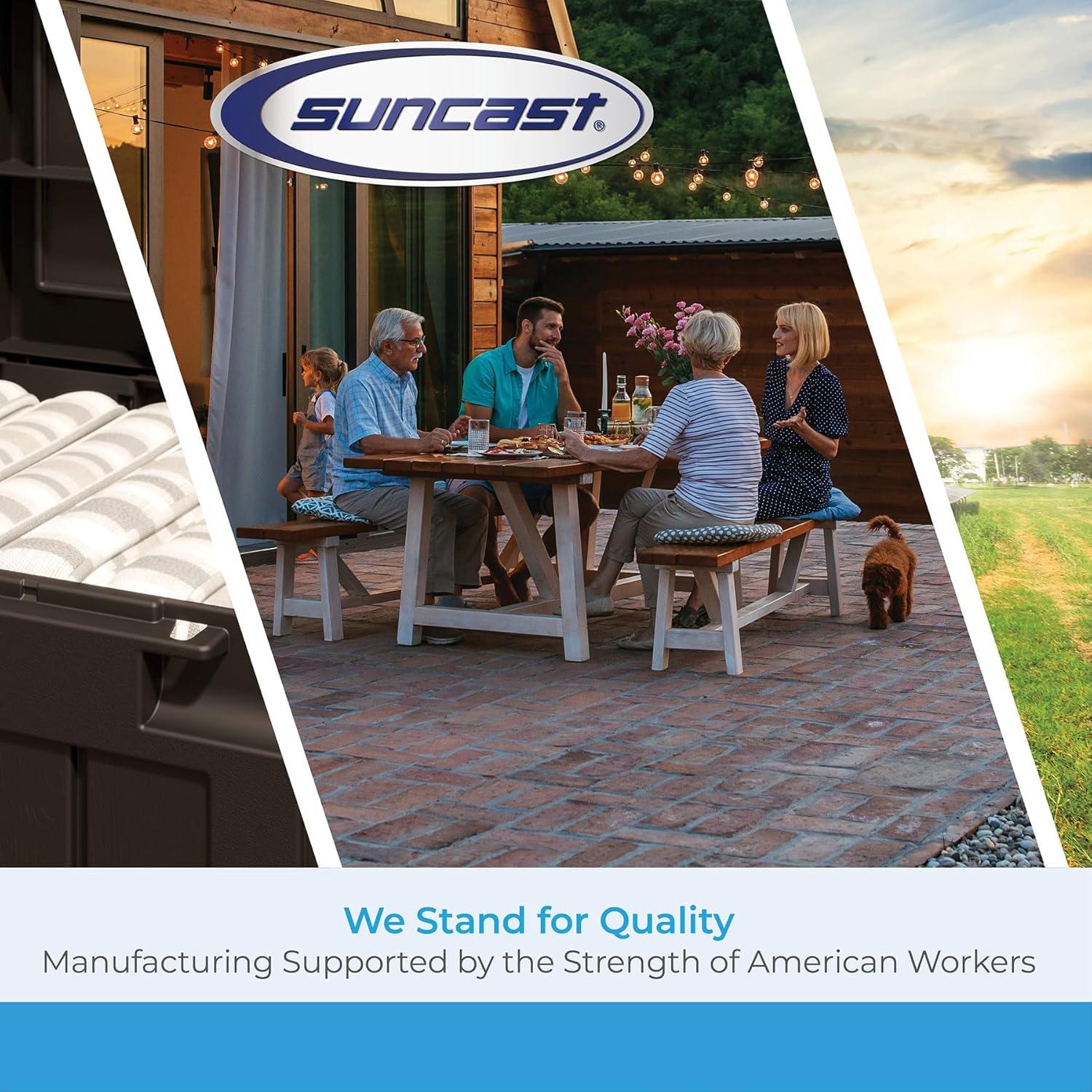 Suncast Suncast Vertical Shed 27.75 in. W x 14.5 in. D Shelf Kit in Black