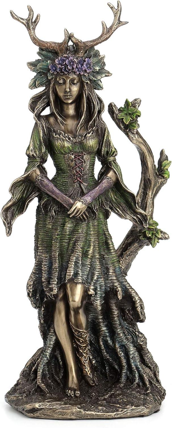 Veronese Design Guardian Goddess of The Trees Bronze Finished Statue