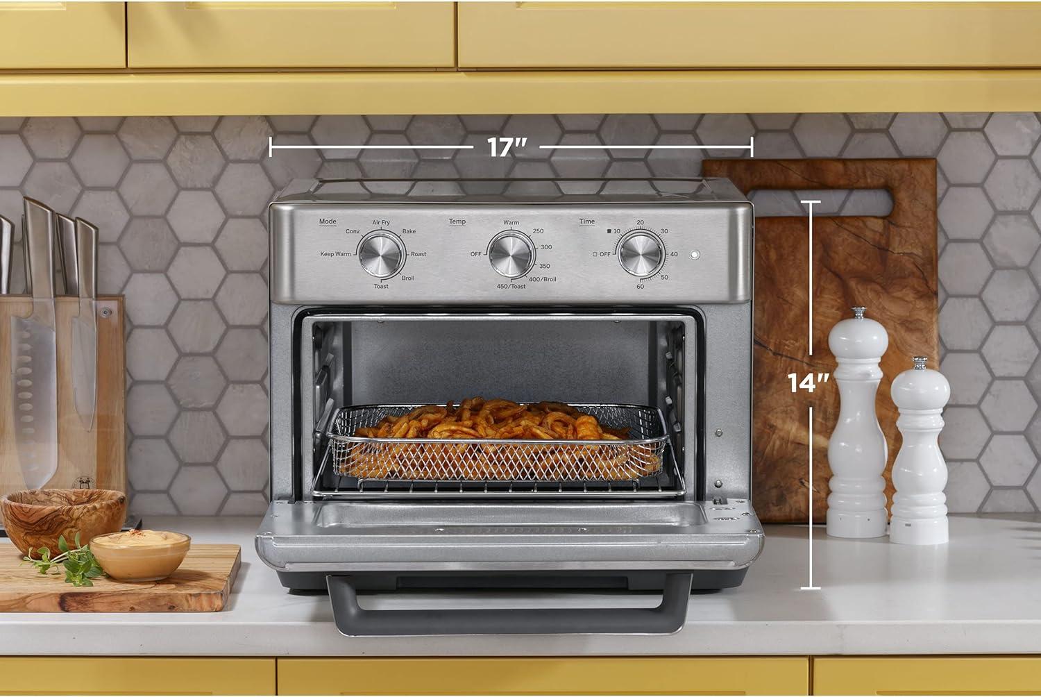 GE Appliances GE Mechanical Air Fry 7-In-1 Toaster Oven