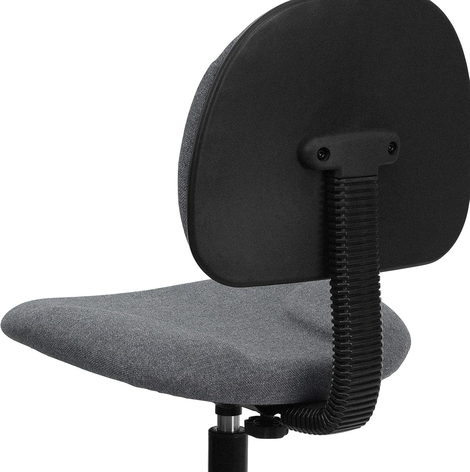 Flash Furniture Gray Fabric Drafting Chair (Cylinders: 22.5''-27''H or 26''-30.5''H)